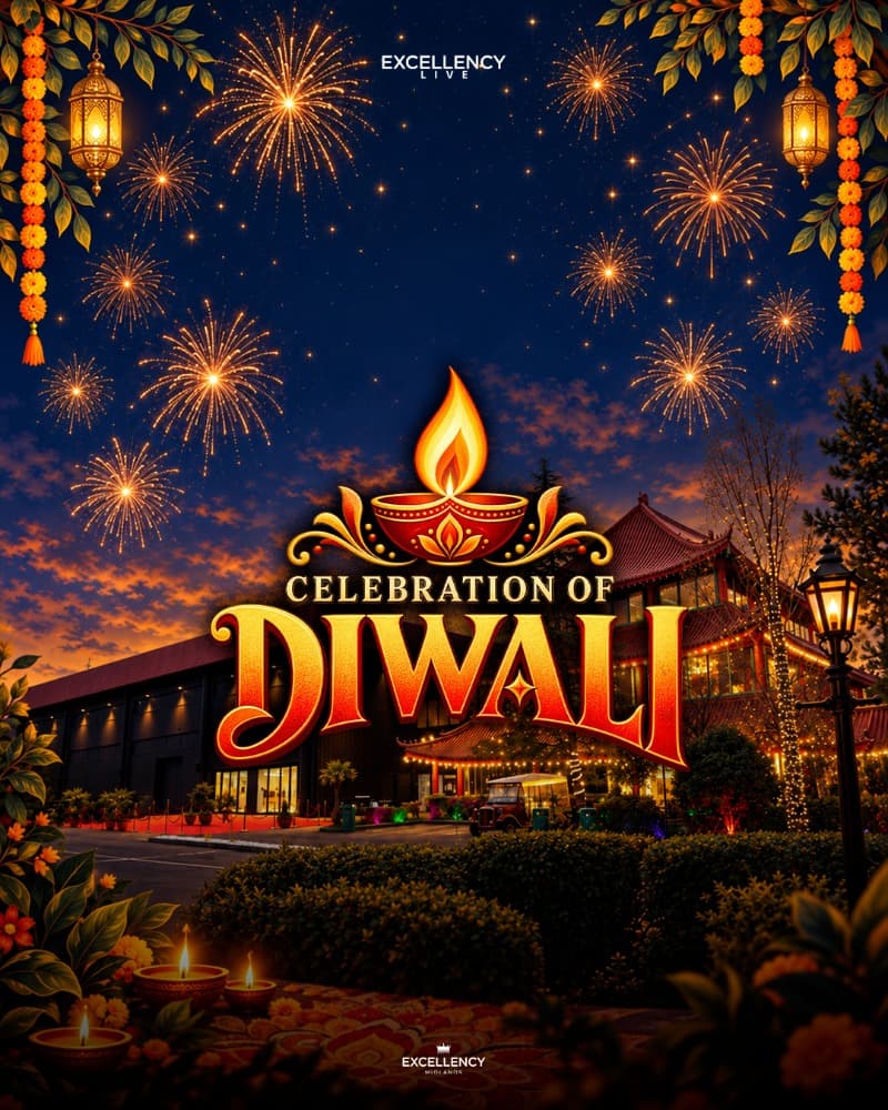 Celebration of Diwali at Excellency Midlands