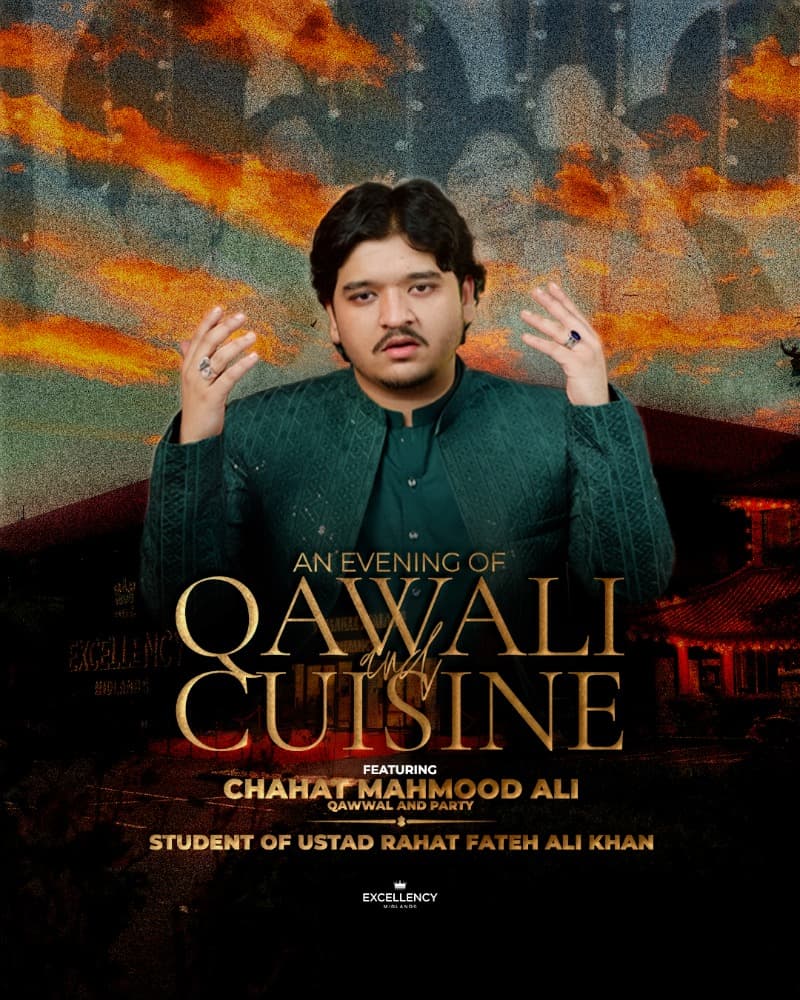 An Evening of Qawali & Cuisine with Chahat Mahmood Ali Qawwal